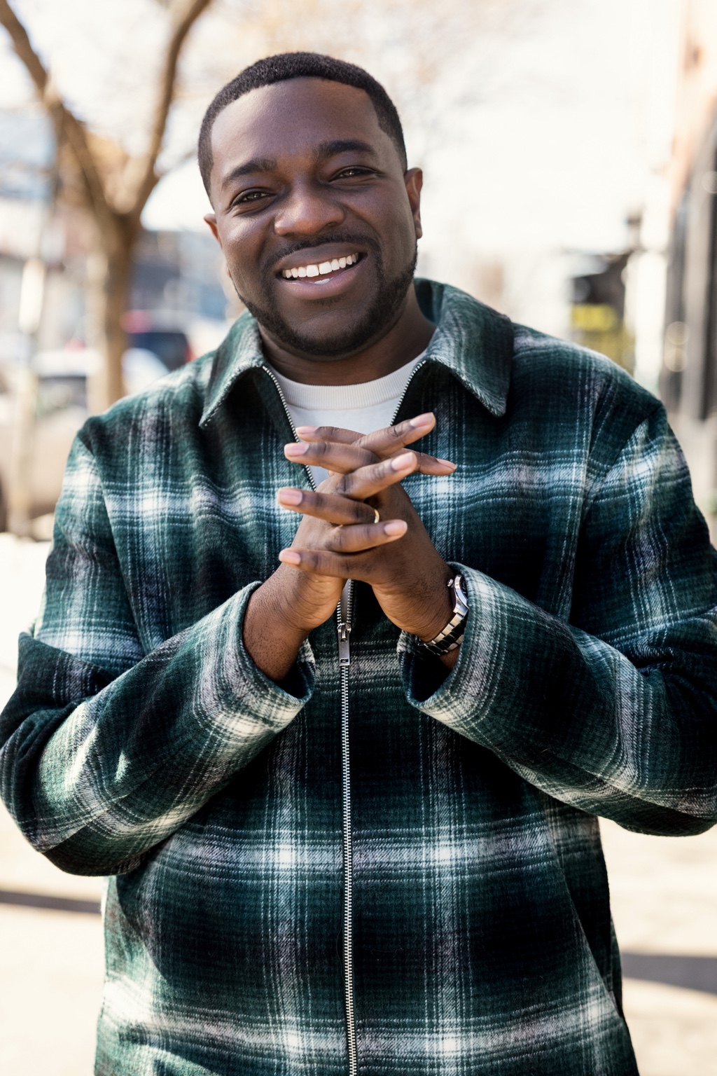 Rev. Stephen A. Green smiling outdoors